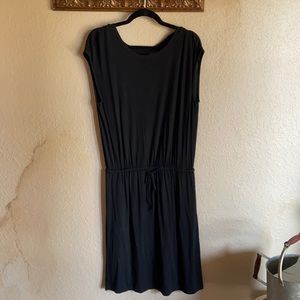 Black medium banana republic dress